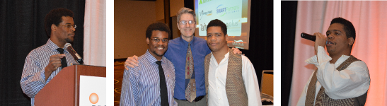 Andrew (Left), Craig (Center), and Micheal (Right) were the Keynote Speakers at this year's conference.